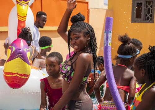 Bizzie International School Pool Day Pictures