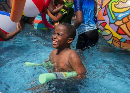 Bizzie International School Pool Day Pictures