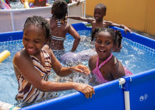 Bizzie International School Pool Day Pictures