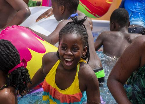 Bizzie International School Pool Day Pictures